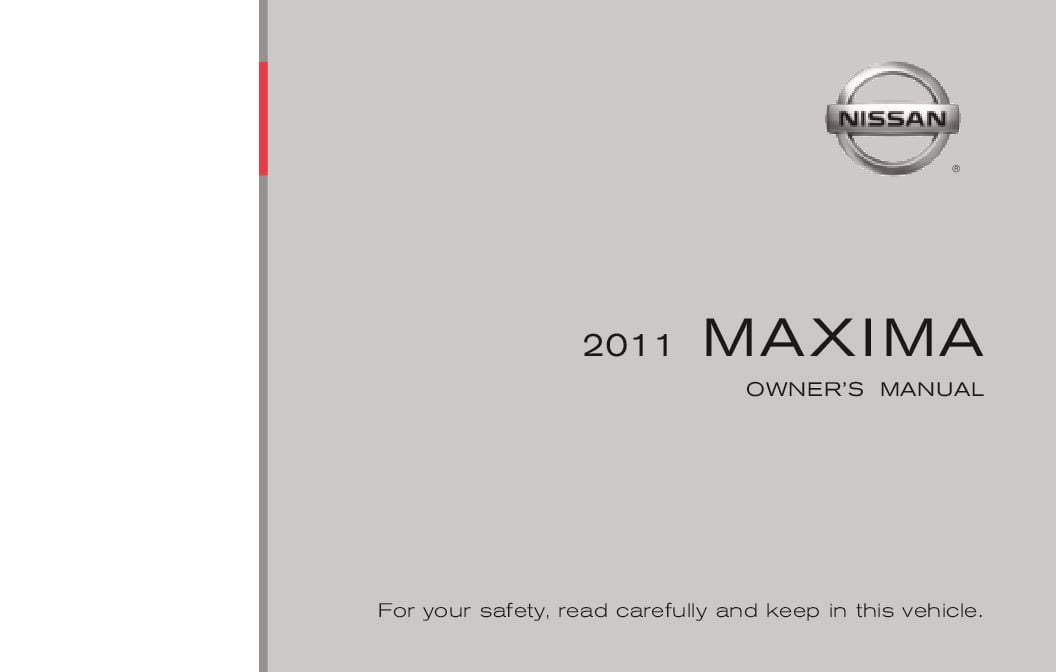 Nissan Maxima Owners Manual Pdf Manual Directory