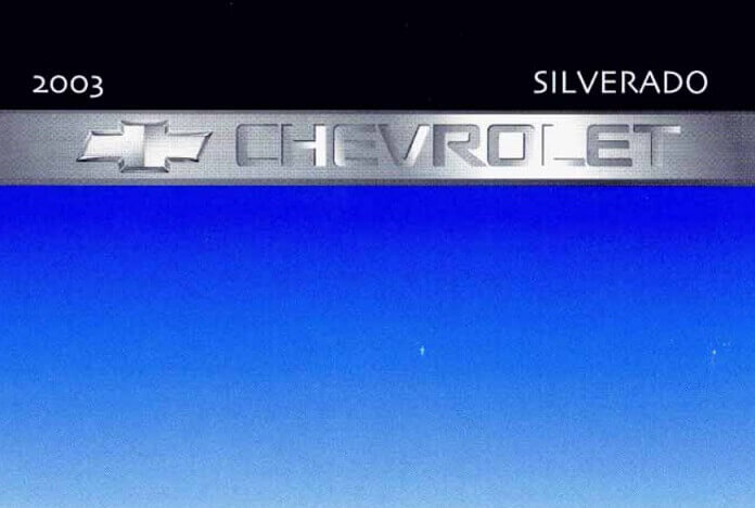 2003 Chevrolet Silverado 1500 Owner’s Manual Image