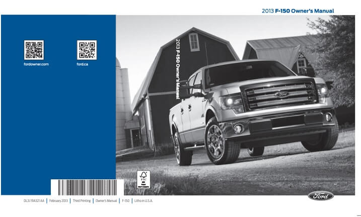 2013 Ford F-150 Owner’s Manual Image