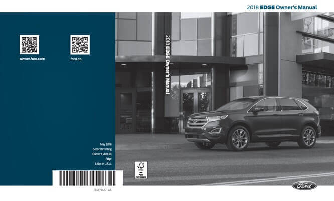 2018 Ford Edge Owner’s Manual Image