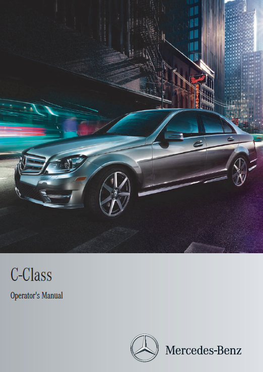 2012 Mercedes Benz C-Class Owner’s Manual Image