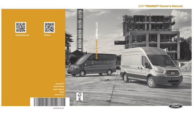 2017 Ford Transit Owner’s Manual Image