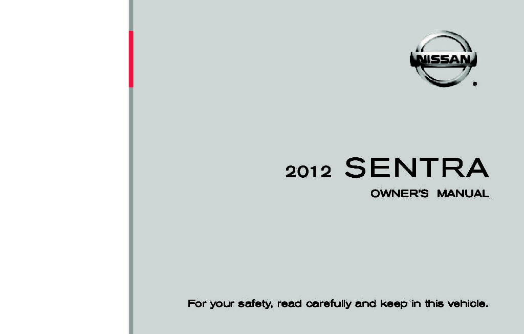 2012 Nissan Sentra Owner’s Manual Image