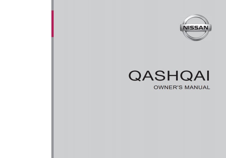 2016 Nissan Qashqai Owner’s Manual Image