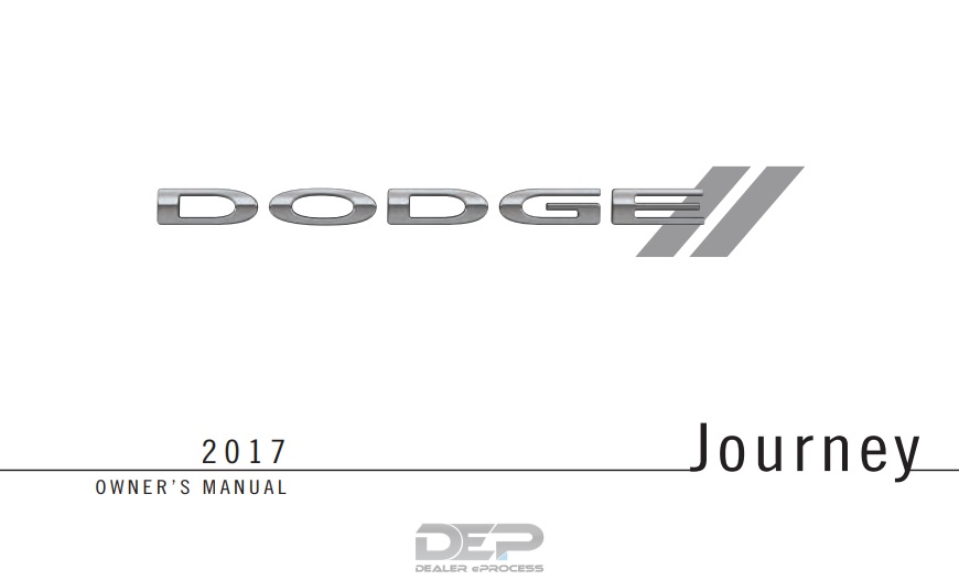 2017 Dodge Journey Owner’s Manual Image