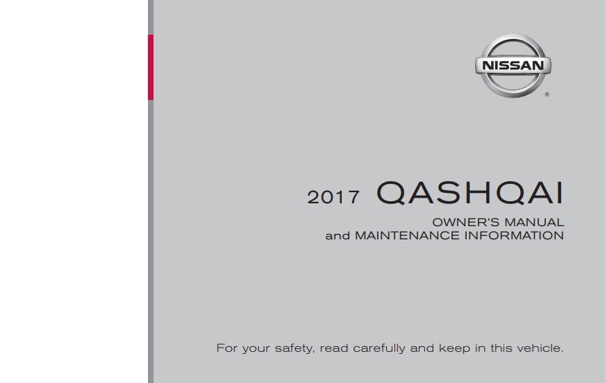 2017 Nissan Qashqai Owner’s Manual Image