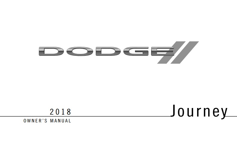 2018 Dodge Journey Owner’s Manual Image