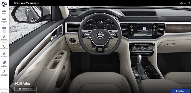2018 Volkswagen Atlas Owner’s Manual Image
