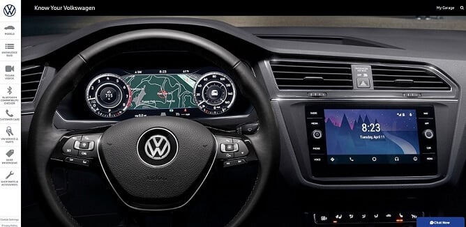 2018 Volkswagen Tiguan Owner’s Manual Image