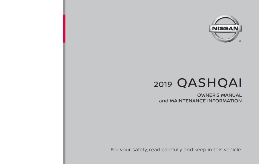 2019 Nissan Qashqai Owner’s Manual Image