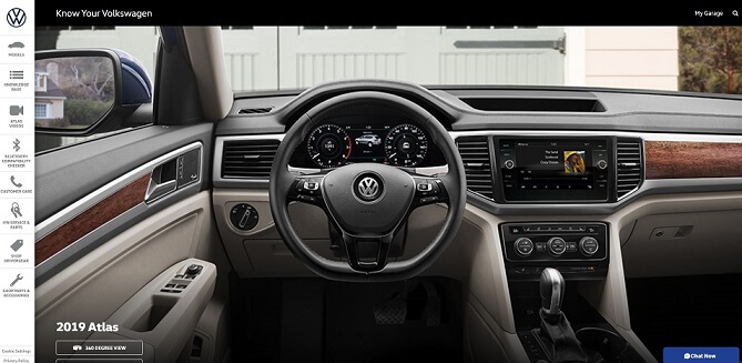 2019 Volkswagen Atlas Owner’s Manual Image