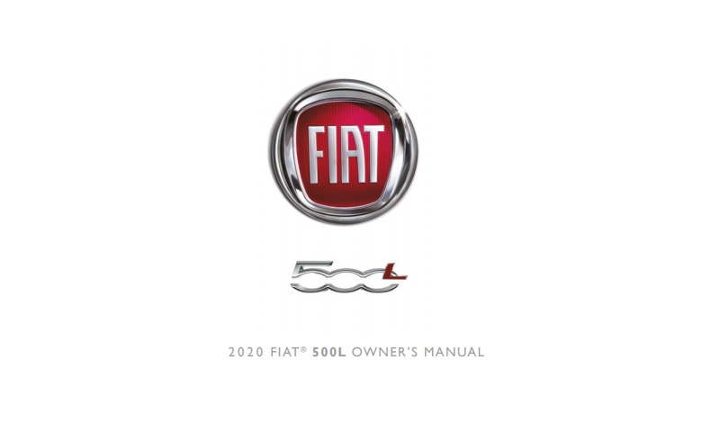 2020 Fiat 500L Owner’s Manual Image