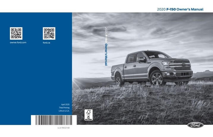 2020 Ford F-150 Owner’s Manual Image