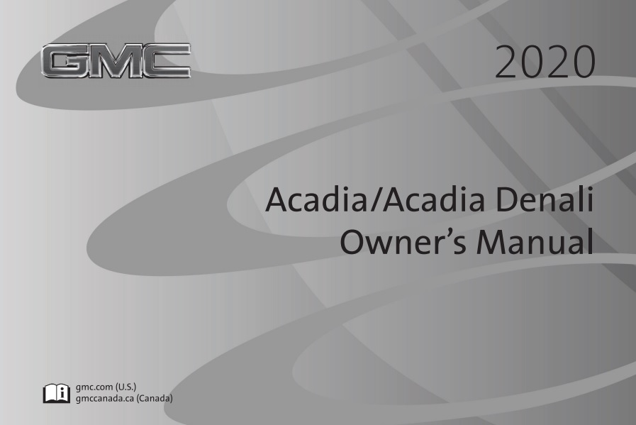 2020 GMC Acadia Owner’s Manual Image