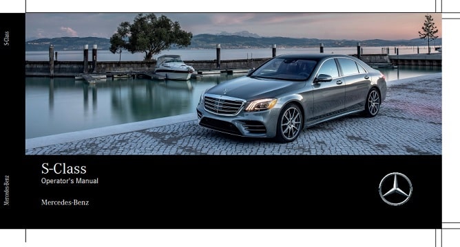 2020 Mercedes Benz S-Class Owner’s Manual Image