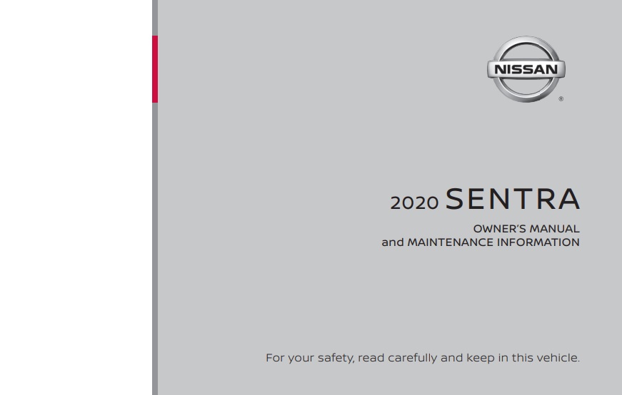 2020 Nissan Sentra Owner’s Manual Image