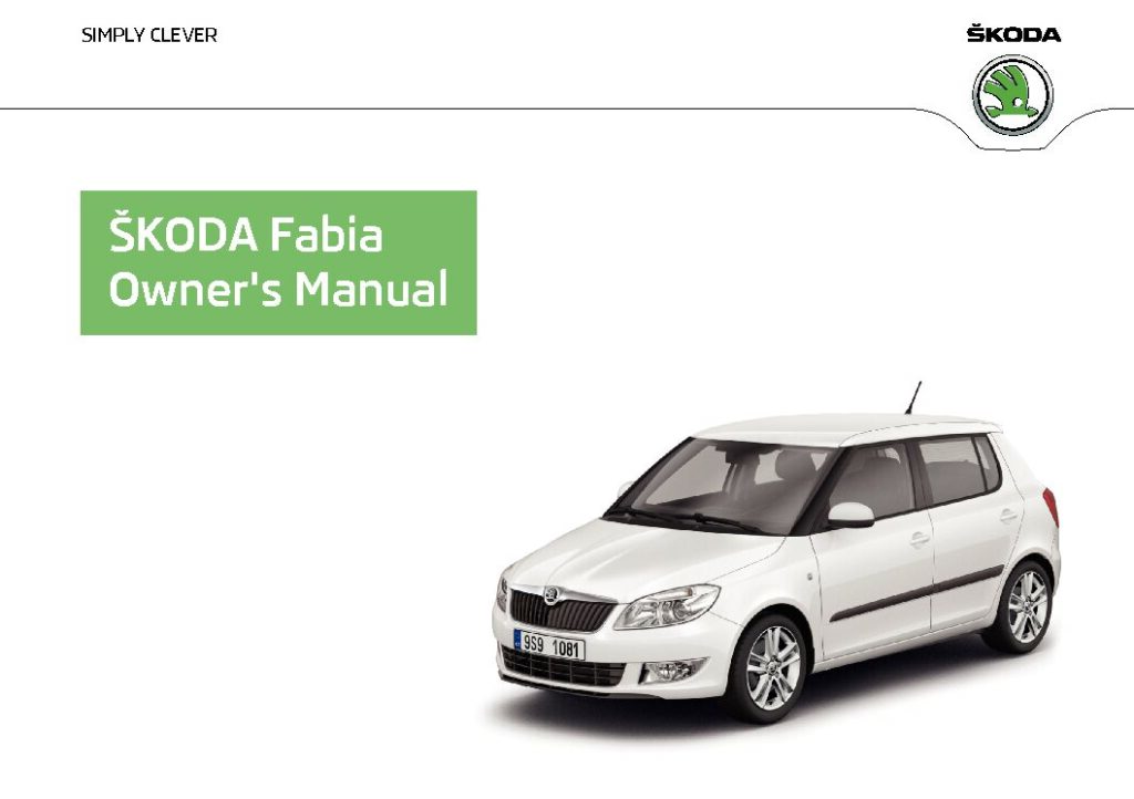 2007 Skoda Fabia Owner’s Manual Image
