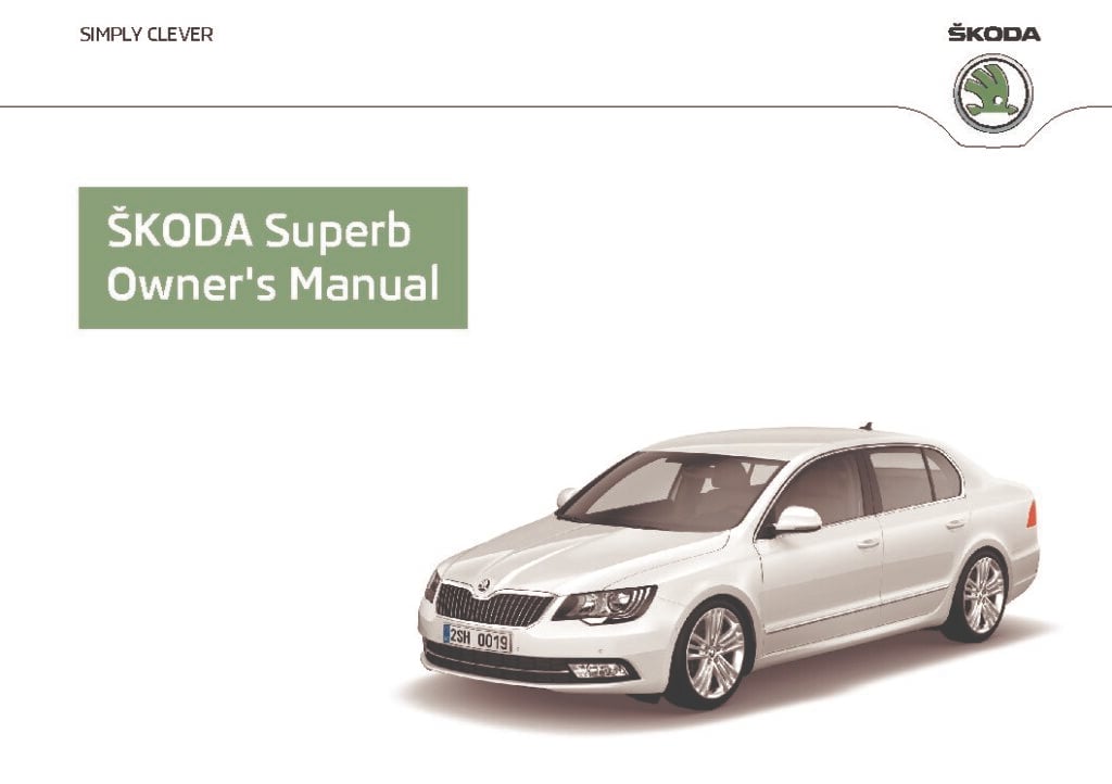 2013 Skoda Superb Owner’s Manual Image