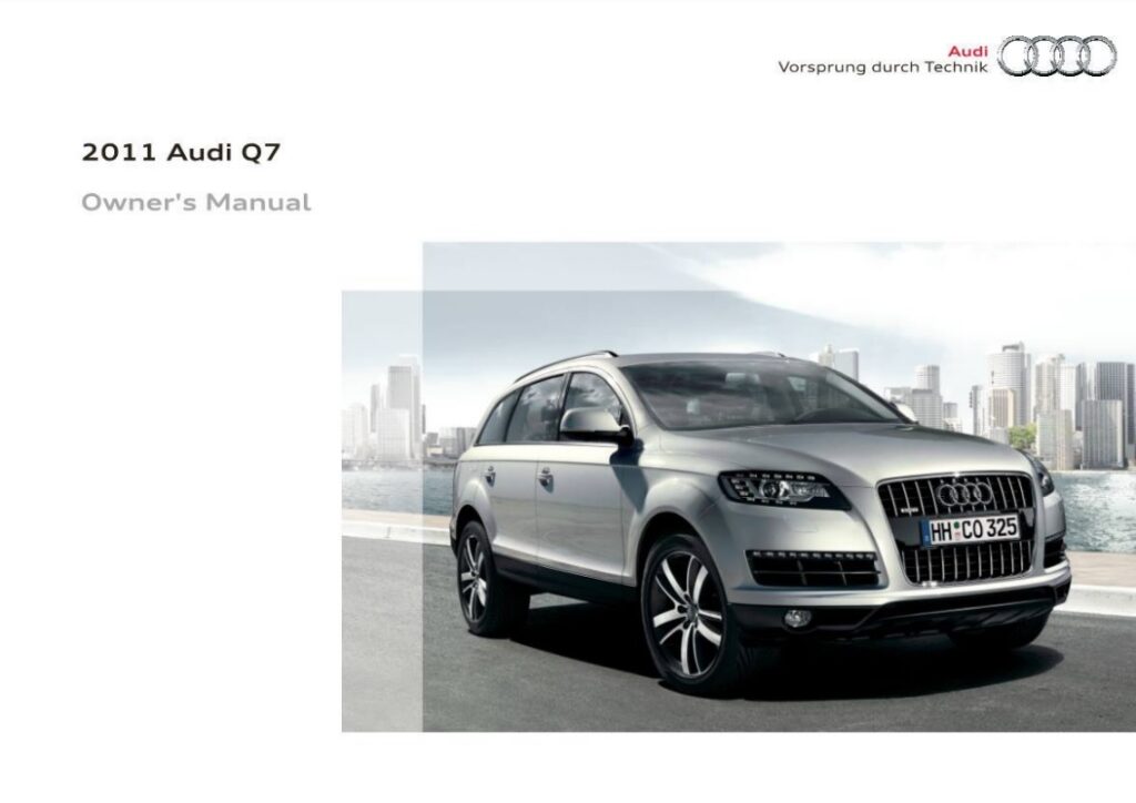 2011 Audi Q7 Owner’s Manual Image