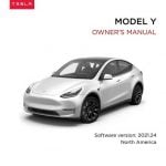 2021 Tesla Model Y Owner's Manual Cover