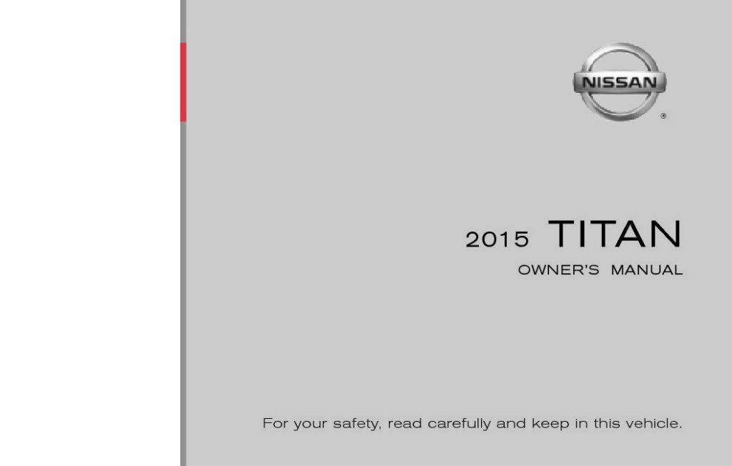2015 Nissan Titan Owner’s Manual Image