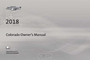 2018 CHEVROLET COLORADO OWNERS MANUAL PDF intelligence overview