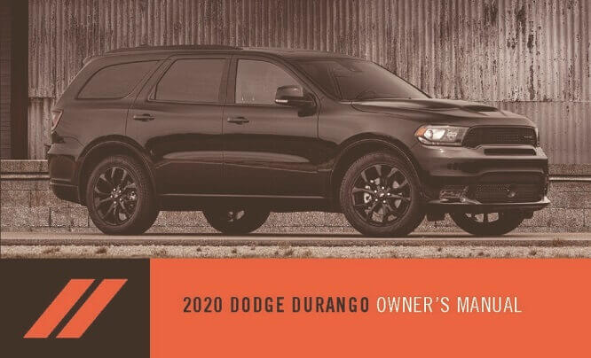 2020 Dodge Durango Owner’s Manual Image