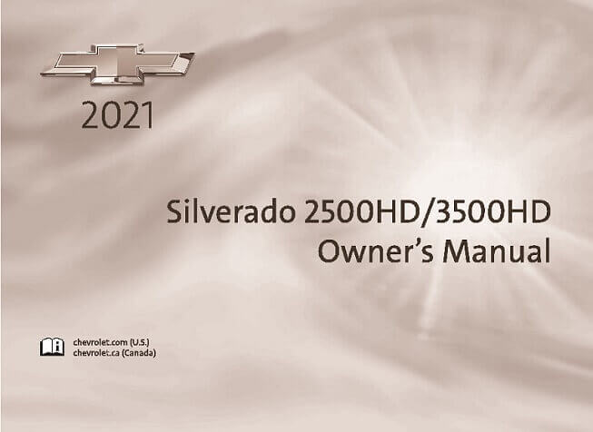 2021 Chevrolet Silverado 2500 Owner’s Manual Image