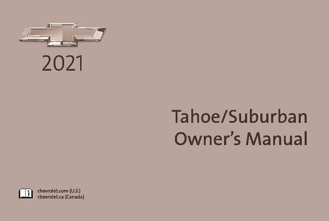 2021 Chevrolet Tahoe/Suburban Owner’s Manual Image