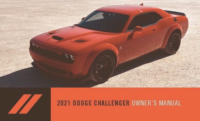 2021 Dodge Challenger Owner’s Manual Image