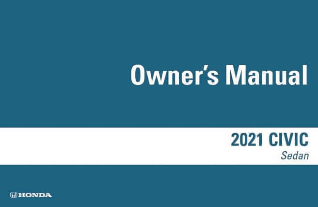 2021 Honda Civic Sedan Owner’s Manual Image