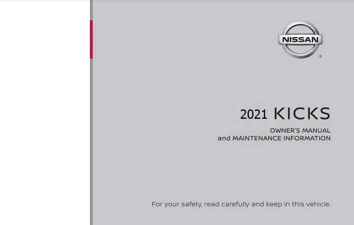 2021 Nissan Kicks Owner’s Manual Image