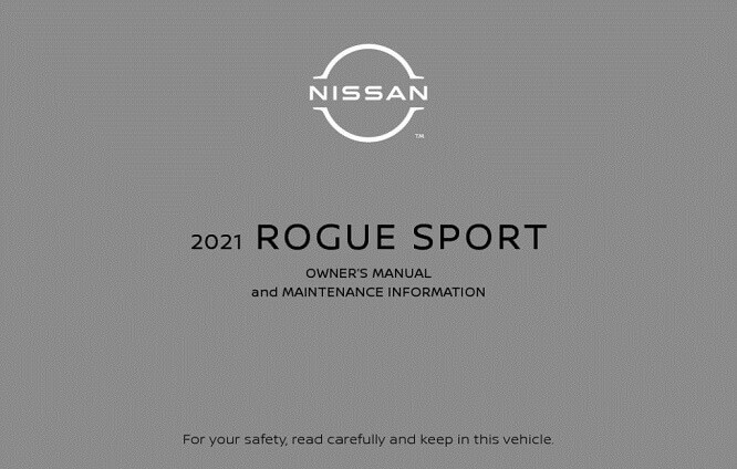 2021 Nissan Rogue Sport Owner’s Manual Image