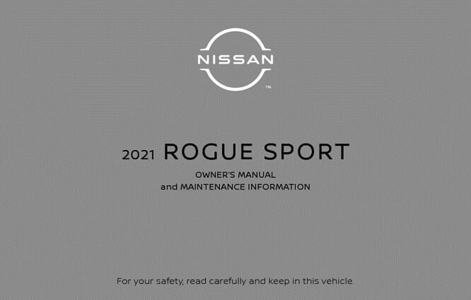 2021 Nissan Rogue Sport Owner’s Manual Image