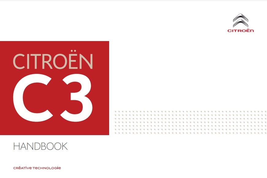 2018 Citroën C3 Owner’s Manual Image
