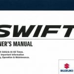 2021 Suzuki Swift Owner’s Manual Cover