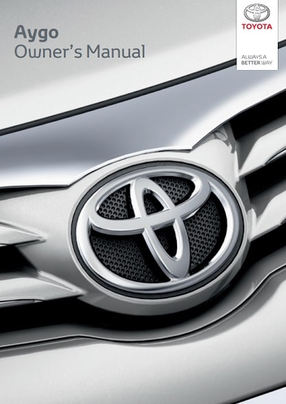 2021 Toyota Aygo Owner’s Manual Image