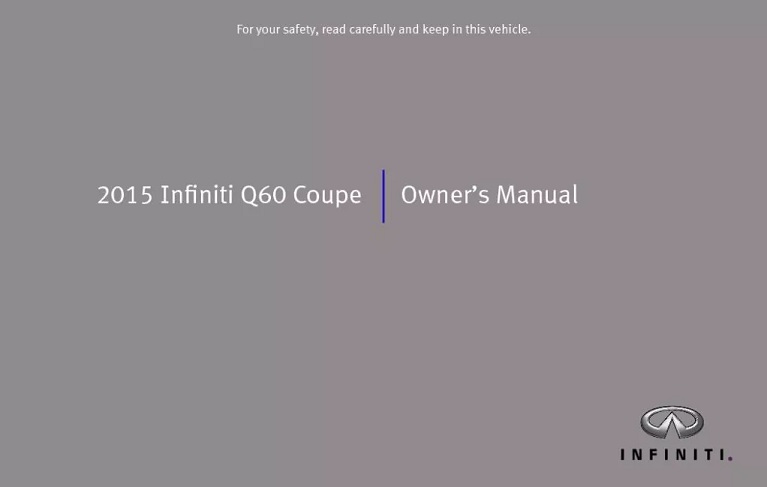 2015 Infiniti Q60 Owner’s Manual Image