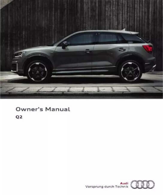 2021 Audi Q2 Owner’s Manual Image