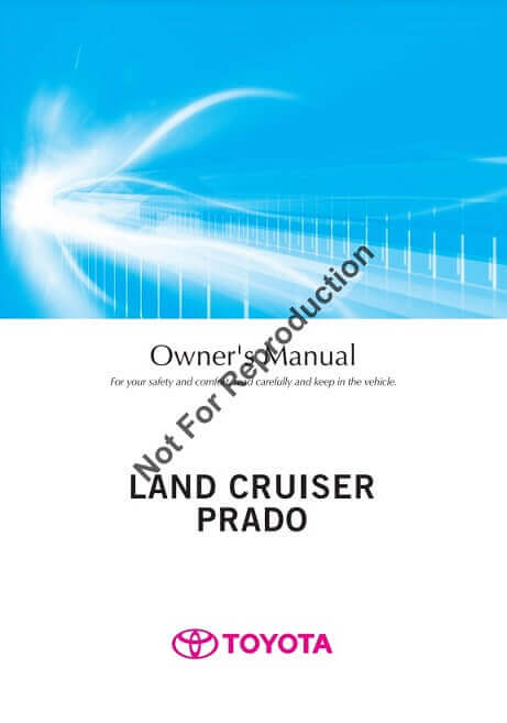 2021 Toyota Prado Owner’s Manual Image