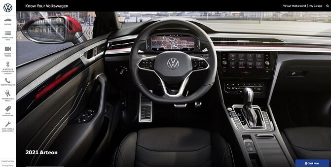 2021 Volkswagen Arteon Owner’s Manual Image