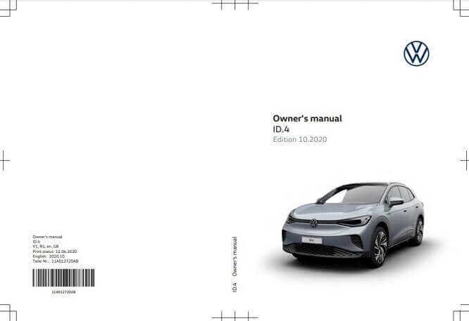 2021 Volkswagen ID.4 Owner’s Manual Image