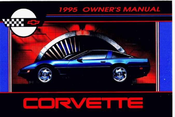 1995 Chevrolet Corvette Owner’s Manual Image
