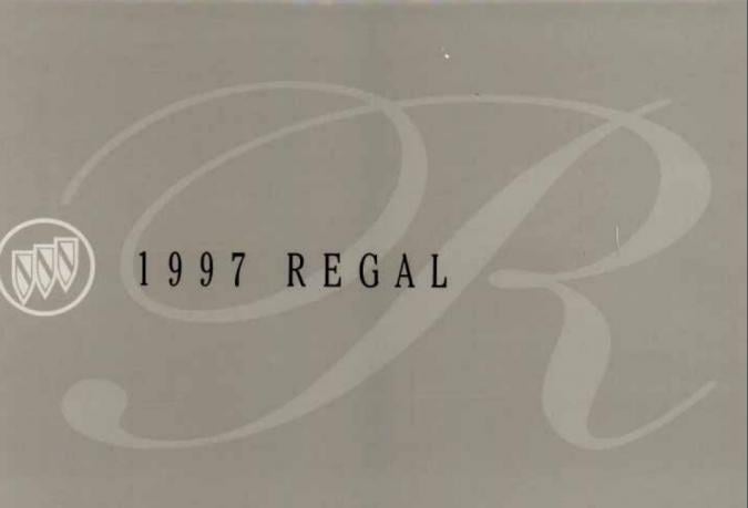 1997 Buick Regal Owner’s Manual Image