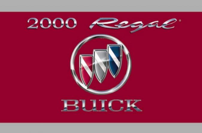 2000 Buick Regal Owner’s Manual Image