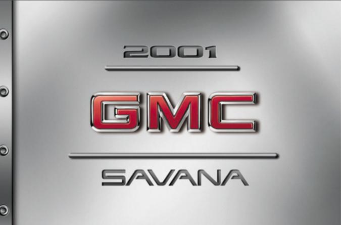 2001 GMC Savana Owner’s Manual Image