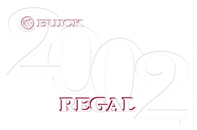 2002 Buick Regal Owner’s Manual Image
