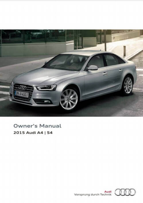 2008 Audi A4 Owner’s Manual Image