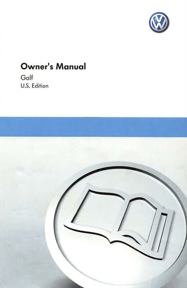 2008 Volkswagen Golf Owner’s Manual Image