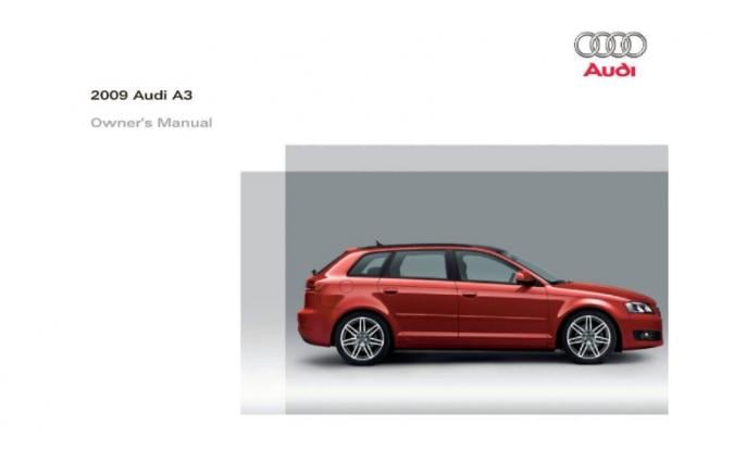 2009 Audi A3 Owner’s Manual Image